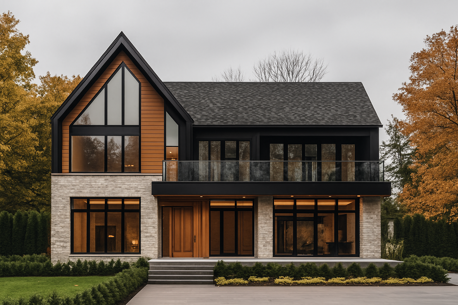 Modern home background